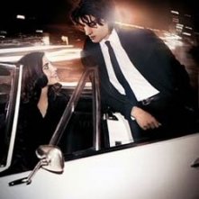 Louis Garrel ed Eva Green in una foto per la campagna di Armani ispirata a 'The Dreamers