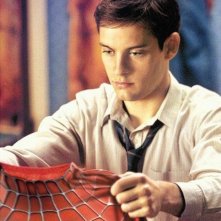 Tobey Maguire è Peter Parker - ovvero l'eroe mascherato Spider-Man