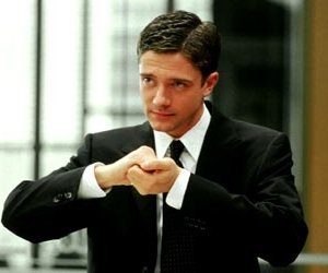 Topher Grace in una scena di In Good Company