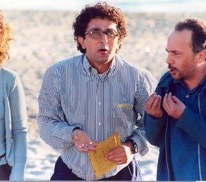 Vincenzo Salemme con Maurizio Casagrande in una scena di Cose da Pazzi