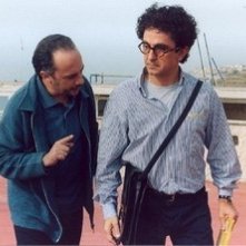 Vincenzo Salemme e Maurizio Casagrande in una scena di Cose da Pazzi