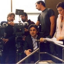 Vincenzo Salemme sul set di Cose da Pazzi