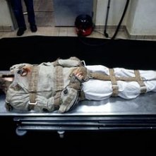 Adrien Brody in una scena di The Jacket