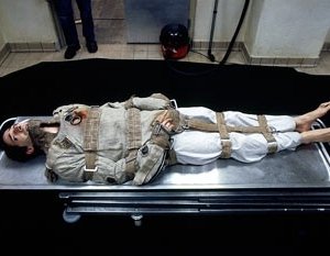 Adrien Brody in una scena di The Jacket