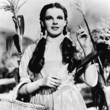 Judy Garland in una foto promozionale per Il mago di Oz