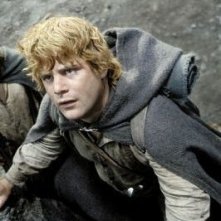 Sean Astin nei panni del coraggioso Sam Gamgee
