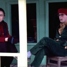 Olivia Williams e Jason Schwartzman in una scena di Rushmore