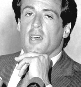 Tokyo, 2 Giugno 1981: Sylvester Stallone incontra la stampa nell'ambito di un tour promozionale per il suo film I falchi della notte