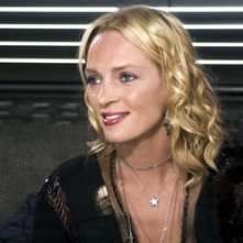 Uma Thurman, splendida come sempre, in una scena di Be Cool