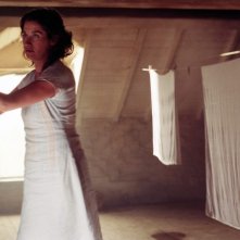 Emmanuelle Devos in una scena de La donna di Gilles