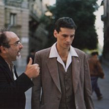 Stefano Dionisi ed Alessandro Haber in una scena di Raul - Diritto di uccidere