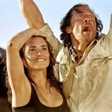 Matthew McConaughey e Penelope Cruz in una scena di sahara