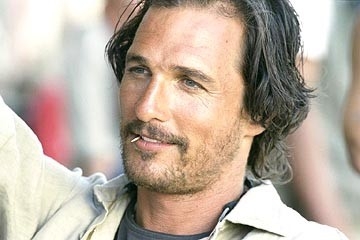 Matthew McConaughey in una scena di Sahara (2005)
