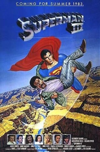 La locandina di Superman III