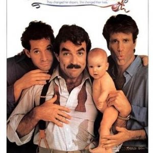 La locandina di Tre scapoli e un bebè