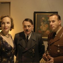 Bruno Ganz in una scena del film La caduta