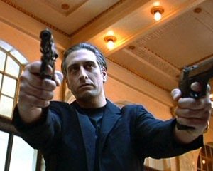 Dino Nole in una scena di Vieni via con me