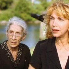 Mariangela Melato in una scena di Vieni via con me