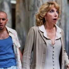 Mariangela Melato in una scena di Vieni via con me
