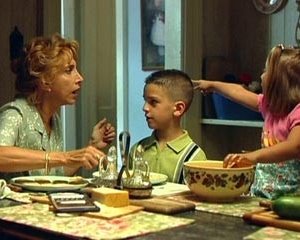 Mariangela Melato in una scena di Vieni via con me