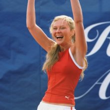 L'attrice Kirsten Dunst in una scena del film Wimbledon