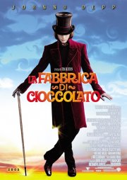 La locandina italiana di Charlie e la fabbrica di cioccolato