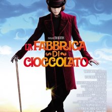 La locandina italiana di Charlie e la fabbrica di cioccolato