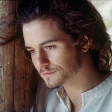 Orlando Bloom in una scena del dramma storico Le crociate