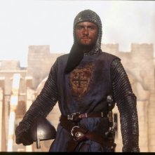 Orlando Bloom in una scena del film Le crociate