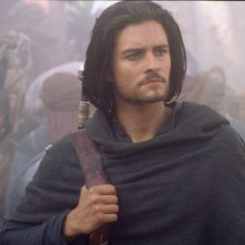 Orlando Bloom in una scena de Le crociate