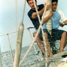 Alessio Boni con Matteo Gadola in una scena di Quando sei nato non puoi più nasconderti