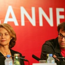 Charlotte Rampling e il regista Dominik Moll a Cannes per presentare Lemming