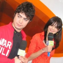 Riccardo Scamarcio e Katy Louise Saunders