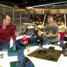 Trey Parker e Matt Stone sul 'set' di Team America