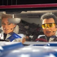 Una scena di Team America