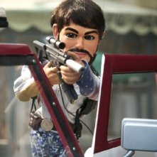 Una scena di Team America