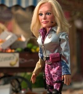 Una scena di Team America