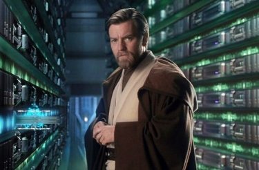 Ewan McGregor in una scena di Star Wars ep. III - La vendetta dei Sith