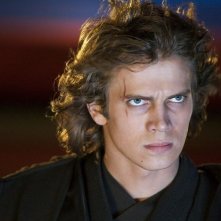 Hayden Christensen in una scena del film Star Wars ep. III - La vendetta dei Sith