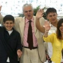 Matteo Gadola, Marco Tullio Giordana, Vlad Alexandru Toma e Ester Hazan sulla Croisette