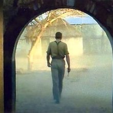 Stellan Skarsgard in una scena del film Dominion: A Prequel to the Exorcist