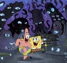 Una scena di SpongeBob il film 