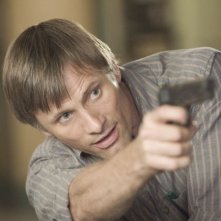 Viggo Mortensen in una scena del film A History of Violence