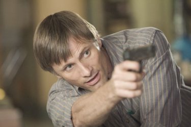 Viggo Mortensen in una scena del film A History of Violence