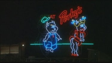 Una scena di Porky's