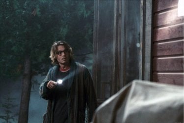 Johnny Depp in una scena di Secret Window, tratto da un romanzo di Stephen King