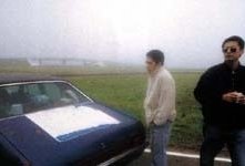 Tony Leung e Wong Kar-Wai sul set di Happy Together