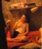 Tony Leung in una immagine di scena per il film Happy Together