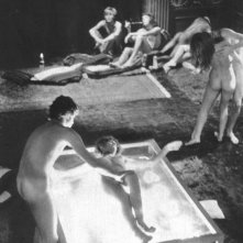 Una scena di Una lucertola con la pelle di donna