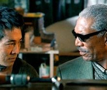 Jet Li e Morgan Freeman in una scena di danny the Dog